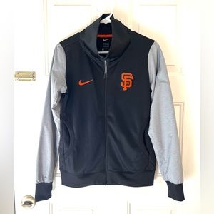 Women’s San Francisco Giants track jacket | Black & Grey | Small